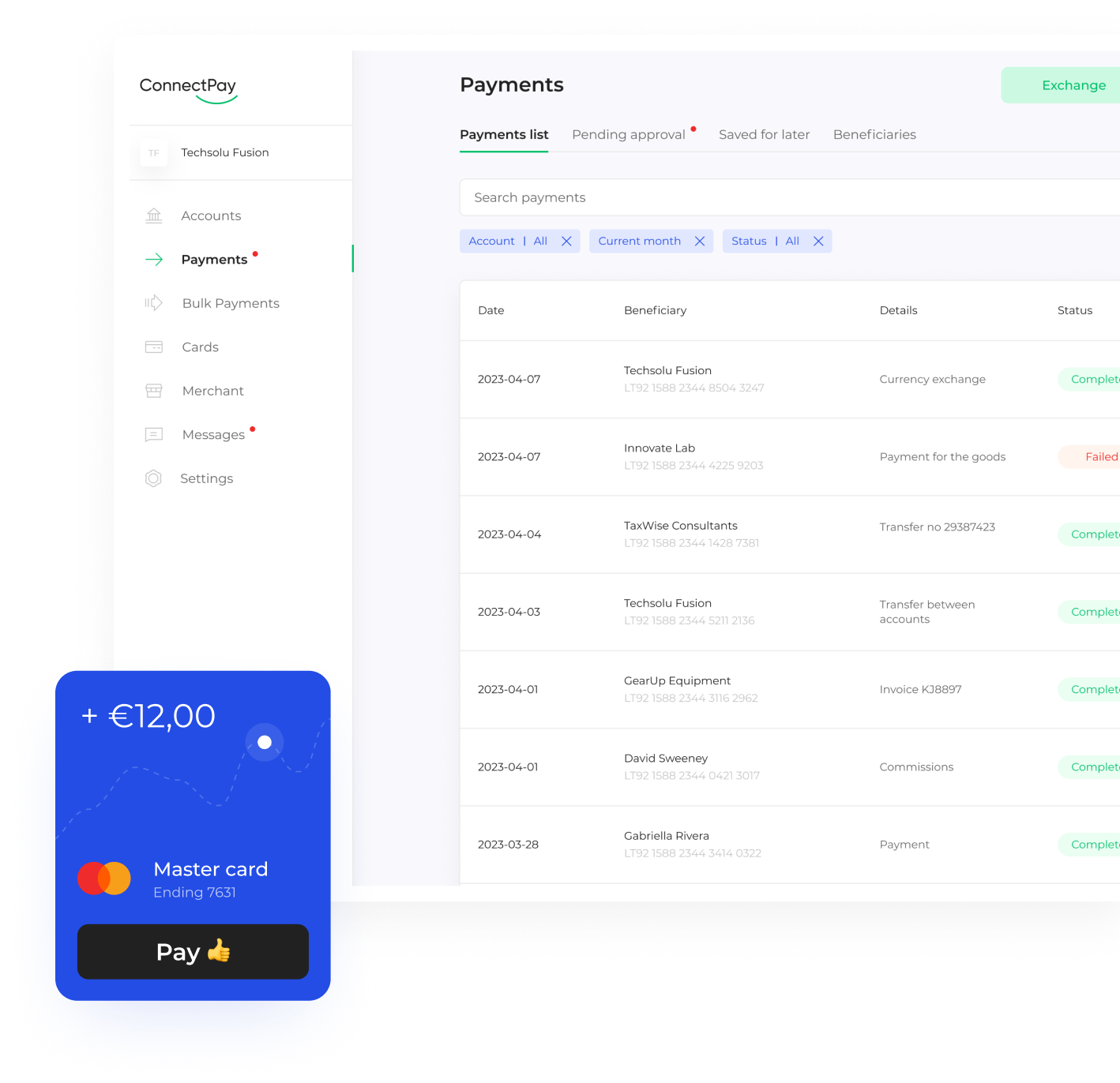 Embedded financial solutions scaling online businesses