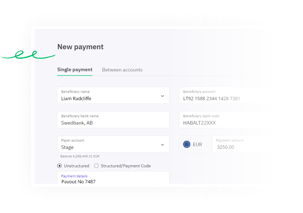 Payouts made simple