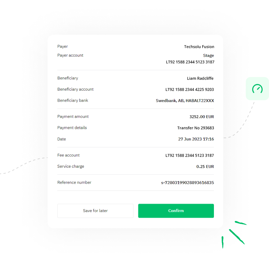 Lightning-fast transaction speed with SEPA Instant